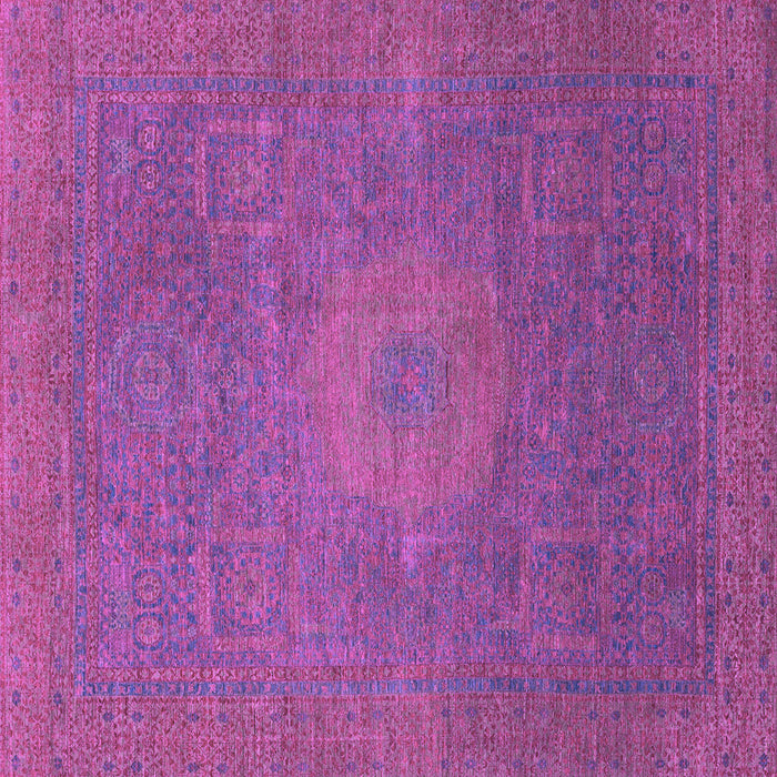 Square Oriental Purple Modern Rug, abs1479pur