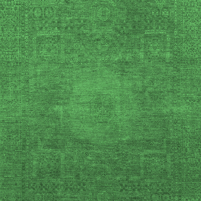 Oriental Emerald Green Modern Rug, abs1479emgrn