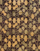 Machine Washable Abstract Bakers Brown Rug, wshabs147