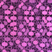 Square Machine Washable Abstract Purple Modern Area Rugs, wshabs147pur