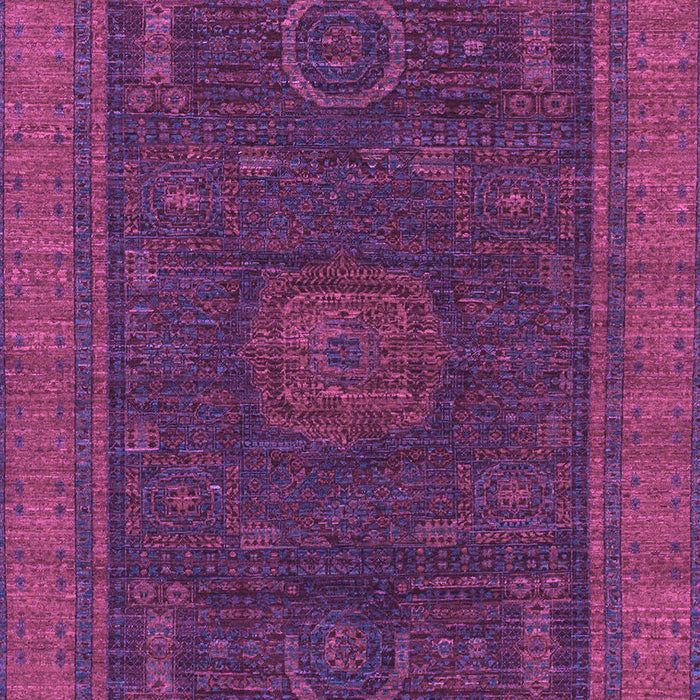 Machine Washable Oriental Purple Modern Area Rugs, wshabs1480pur