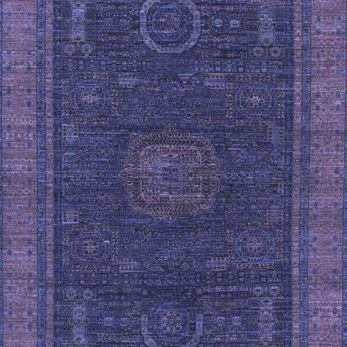 Oriental Blue Modern Rug, abs1480blu