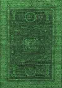 Oriental Emerald Green Modern Rug, abs1480emgrn