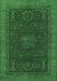 Oriental Emerald Green Modern Rug, abs1480emgrn