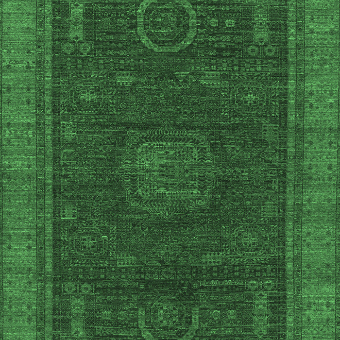 Oriental Emerald Green Modern Rug, abs1480emgrn