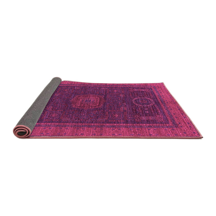 Sideview of Oriental Pink Modern Rug, abs1480pnk