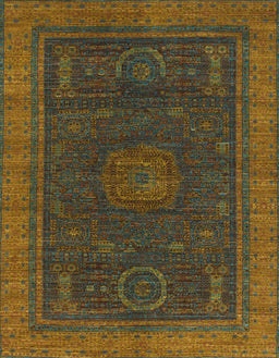 Abstract Reddish Brown Oriental Rug, abs1480