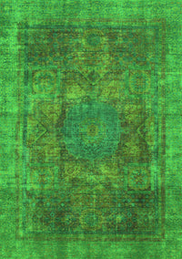 Oriental Green Modern Rug, abs1481grn