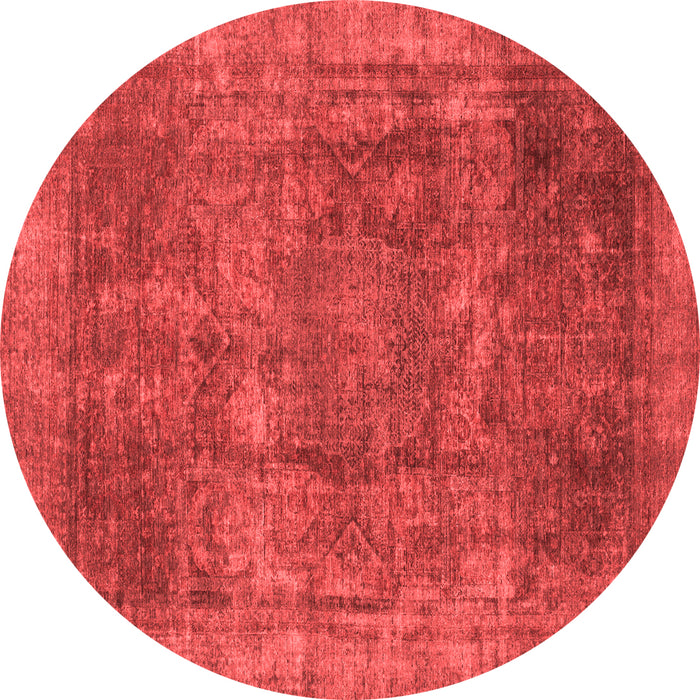 Machine Washable Oriental Red Modern Rug, wshabs1481red