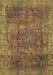 Oriental Brown Modern Rug, abs1481brn