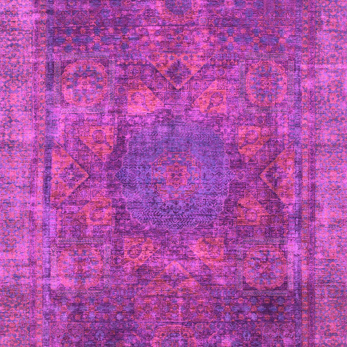 Machine Washable Oriental Pink Modern Rug, wshabs1481pnk