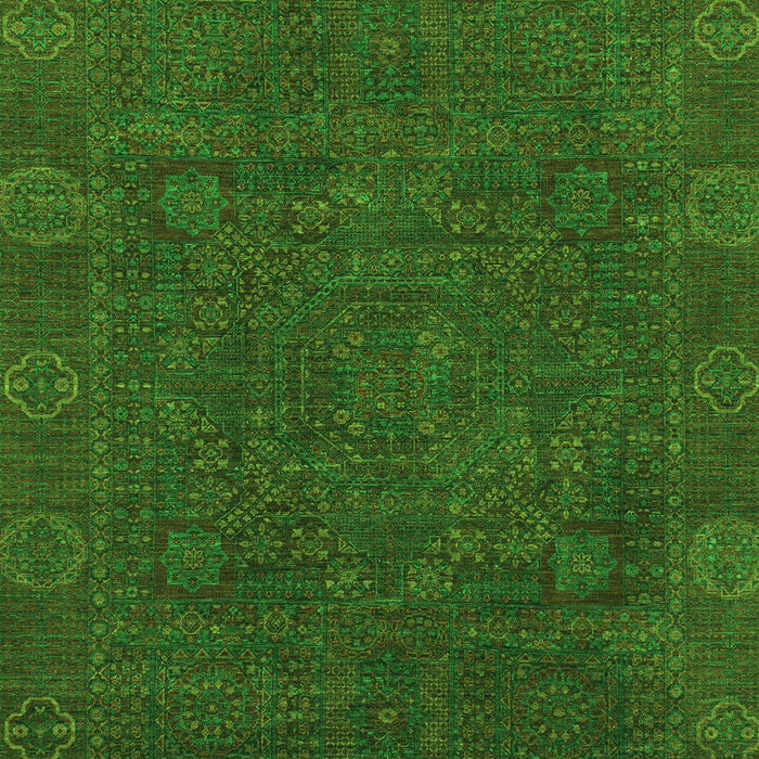 Oriental Green Modern Rug, abs1482grn