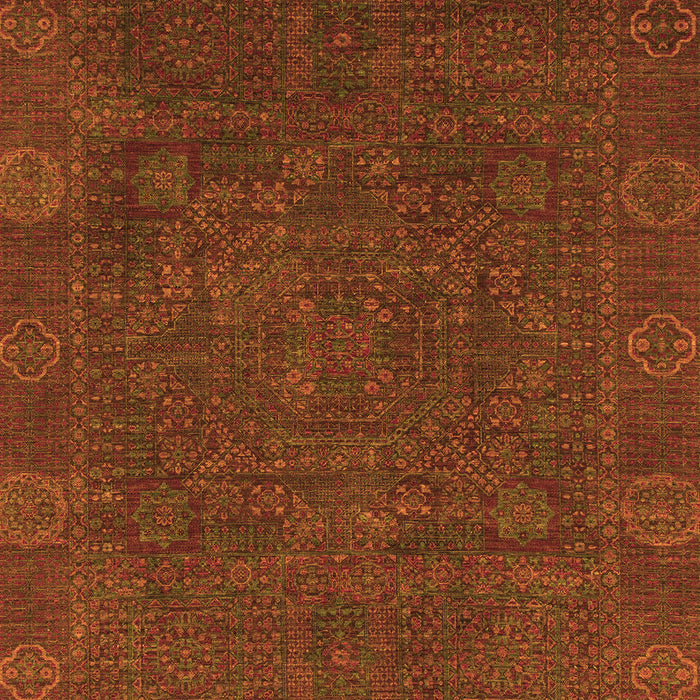 Oriental Orange Modern Rug, abs1482org