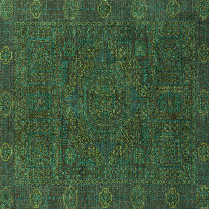 Square Oriental Turquoise Modern Rug, abs1482turq