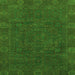 Square Oriental Green Modern Rug, abs1482grn