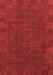 Oriental Red Modern Area Rugs