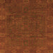 Square Oriental Orange Modern Rug, abs1482org