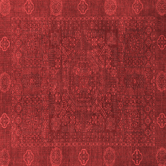 Machine Washable Oriental Red Modern Rug, wshabs1482red