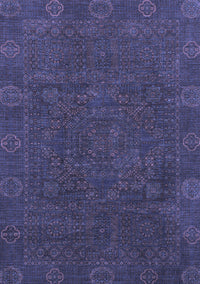 Oriental Blue Modern Rug, abs1482blu