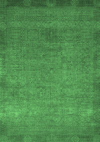 Oriental Emerald Green Modern Rug, abs1483emgrn