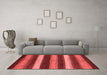 Modern Red Washable Rugs