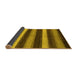 Sideview of Oriental Yellow Modern Rug, abs1484yw