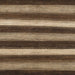 Square Machine Washable Abstract Bakers Brown Rug, wshabs1484