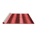 Modern Red Washable Rugs