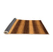 Sideview of Oriental Orange Modern Rug, abs1484org