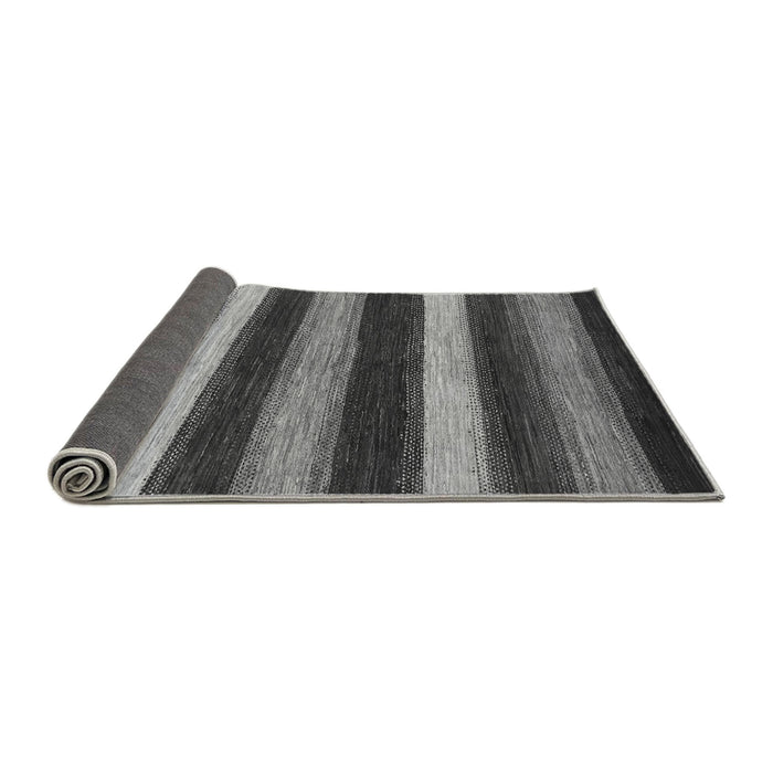 Sideview of Oriental Gray Modern Rug, abs1484gry