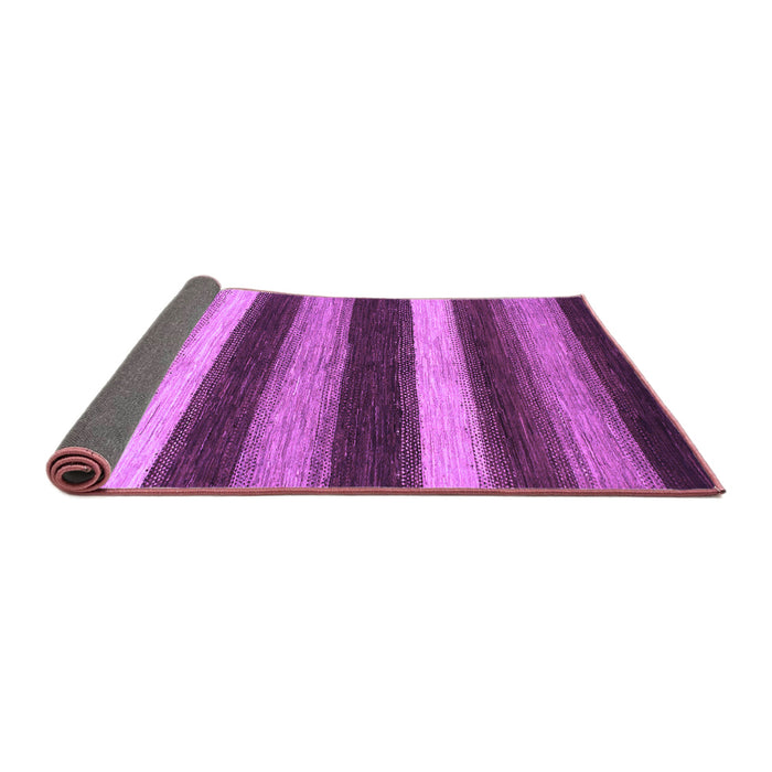 Sideview of Oriental Purple Modern Rug, abs1484pur