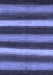 Machine Washable Oriental Blue Modern Rug, wshabs1484blu