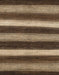 Machine Washable Abstract Bakers Brown Rug, wshabs1484