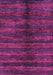 Machine Washable Oriental Purple Modern Area Rugs, wshabs1485pur