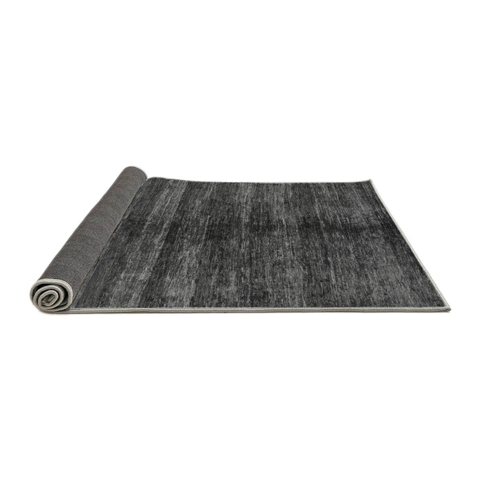 Sideview of Oriental Gray Modern Rug, abs1485gry