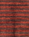 Abstract Fire Brick Red Oriental Rug, abs1485