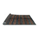 Sideview of Oriental Light Blue Modern Rug, abs1485lblu