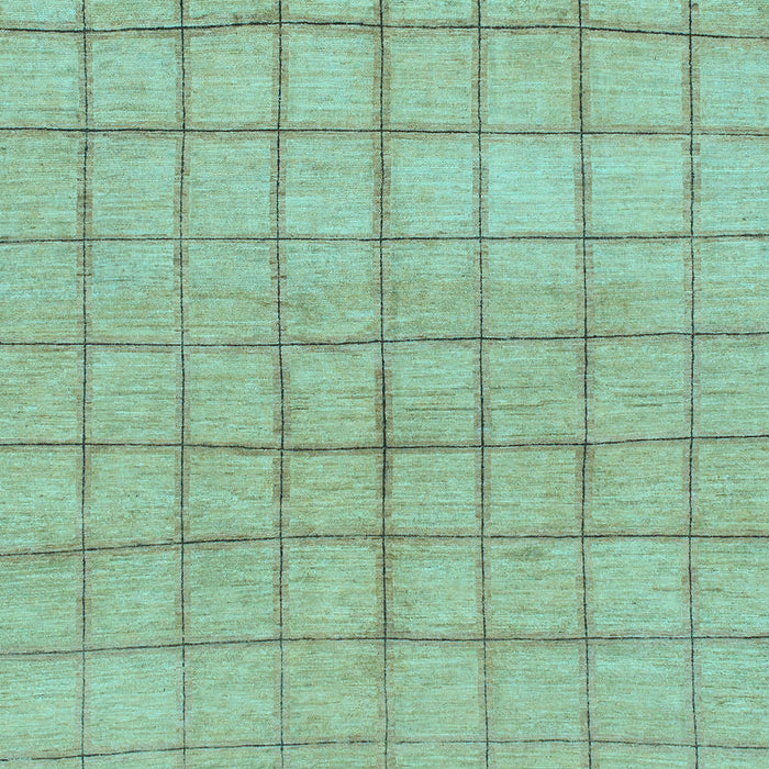 Oriental Light Blue Modern Rug, abs1486lblu