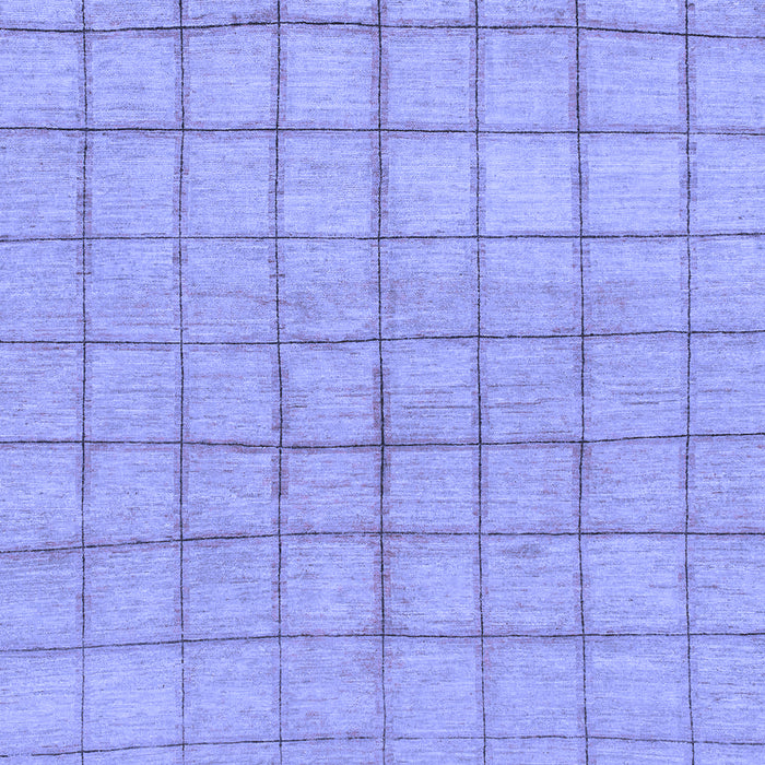 Machine Washable Oriental Blue Modern Rug, wshabs1486blu