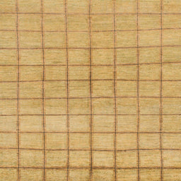 Square Machine Washable Abstract Dark Orange Rug, wshabs1486