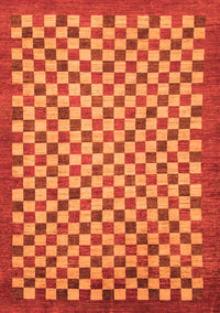 Oriental Orange Modern Rug, abs1487org