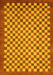 Oriental Yellow Modern Rug, abs1487yw