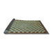 Sideview of Oriental Light Blue Modern Rug, abs1487lblu