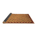 Sideview of Oriental Brown Modern Rug, abs1487brn