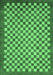 Oriental Emerald Green Modern Rug, abs1487emgrn