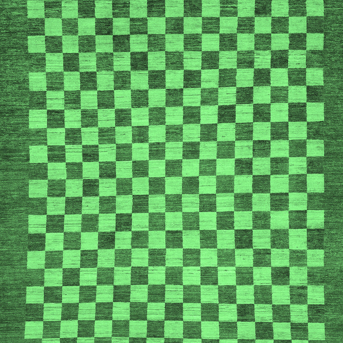 Oriental Emerald Green Modern Rug, abs1487emgrn