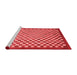 Modern Red Washable Rugs