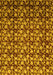 Machine Washable Abstract Yellow Modern Rug, wshabs1488yw