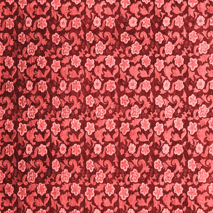 Machine Washable Abstract Red Modern Rug, wshabs1488red