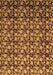 Abstract Brown Modern Rug, abs1488brn